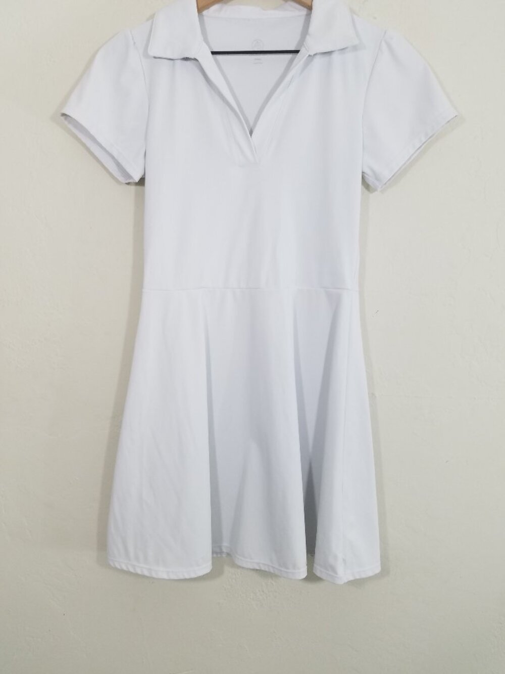 Addison Bay Smooth Sport Collared White Dress Size XS
